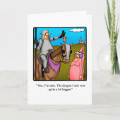 Funny Happy Birthday Wenskaart Kaart (Voorkant)