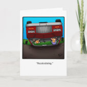 Funny Happy Birthday Wenskaart "Spectickles" Kaart (Voorkant)