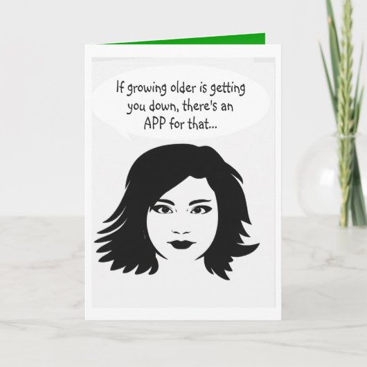 Funny  happy Birthday wish Kaart (Voorkant)