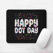 Funny Happy Dot Day Polka Dot Art Students Kids Gi Muismat (Met muis)