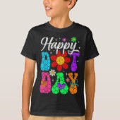 Funny Happy Dot Day Polka Dot Art Students Kids Gi T-shirt (Voorkant)