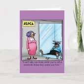 Funny Happy Halloween Wenskaart Kaart (Voorkant)