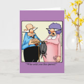 Funny Happy Halloween Wenskaart Kaart (Gele Bloem)