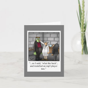 Funny Happy Halloween Wenskaart Kaart