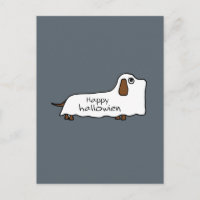 Funny Happy hallowiener wiener-wiener-hond geest h
