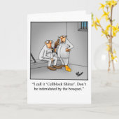 Funny Happy Jubileum Kaart voor haar (Gele Bloem)