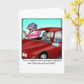 Funny Happy Jubileum Kaart voor hem (Gele Bloem)