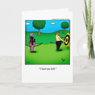 Funny Happy Jubileum Kaart voor hen