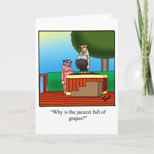 Funny Happy Jubileum Kaart voor hen (Voorkant)