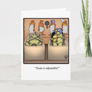 Funny Happy King Tut Day Kaart