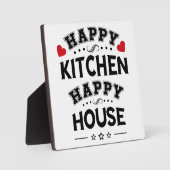Funny Happy Kitchen Happy House Fotoplaat (Voorkant)