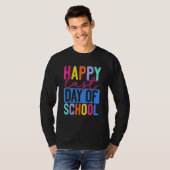 Funny Happy Last Day Of School Teacher Student Gra T-shirt (Voorkant volledig)