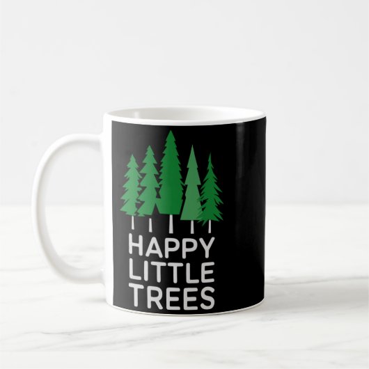 Funny Happy Little Trees Camng  Koffiemok (Links)