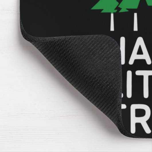 Funny Happy Little Trees Camng  Muismat (Hoek)