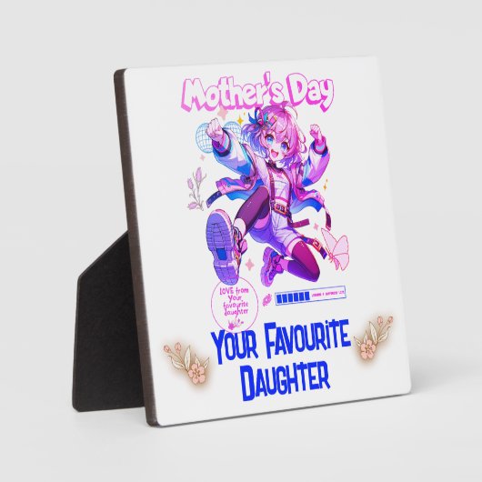 Funny Happy Moederdag | Fotoplaat (Voorkant)