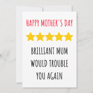 Funny Happy-Moederdag kaart