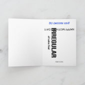 Funny Happy Moederdag voor alles wat ze heeft door Kaart (Binnen)