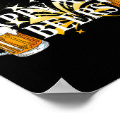 Funny Happy New Beers Drinking 2021 Nye Party Happ Poster (Hoek)