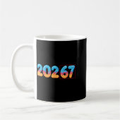 Funny Happy New Year 2026 20267 Ice Cream Drip 67  Koffiemok (Links)