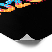 Funny Happy New Year 2026 20267 Ice Cream Drip 67  Poster (Hoek)