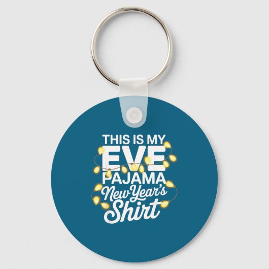 Funny Happy New Year 2026 This Is My New Year’s Ev Sleutelhanger (Voorkant)
