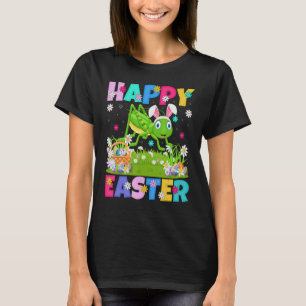 Funny Happy Paaster Bunny Grasshopping Sunday T-shirt