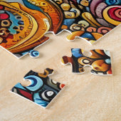 Funny Happy Pug Dog Legpuzzel (Zijkant)