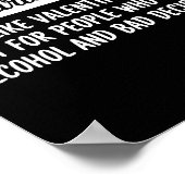 Funny Happy St Patricks Day Irish Shamrock Lucky M Poster (Hoek)