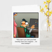 Funny Happy Techies' Day Wenskaart Kaart (Gele Bloem)