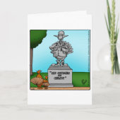 Funny Happy Thanksgiving Humor Wenskaart Feestdagen Kaart (Voorkant)