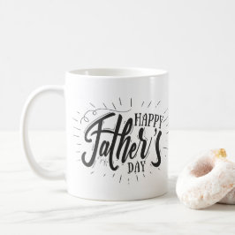 Funny Happy Vaderdag Coffee Mok