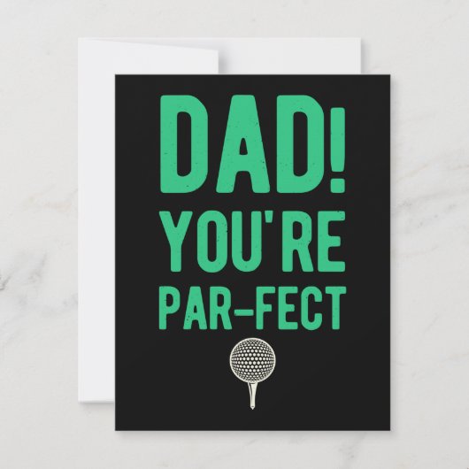 Funny Happy Vaderdag Feestdagenkaart (Voorkant)