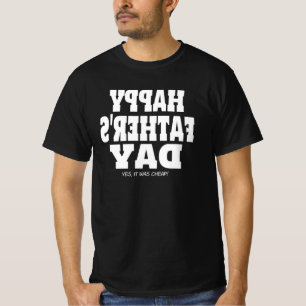 Funny Happy Vaderdag T-shirt