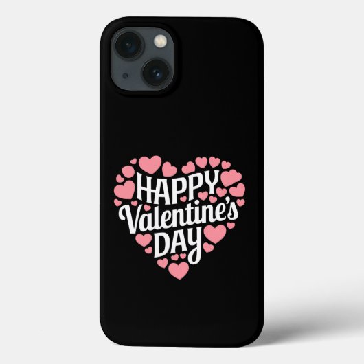 Funny Happy Valentijnsdag Hart Liefde Valentijn Case-Mate iPhone Case (Achterkant)