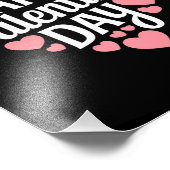 Funny Happy Valentijnsdag Hart Liefde Valentijn Foto Afdruk (Hoek)