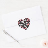 Funny Happy Valentijnsdag Hart Liefde Valentijn Sticker (Envelop)