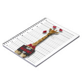 Funny Happy Valentine's Day Mugshot Guilty Giraffe Notitieboek (Linkerzijde)