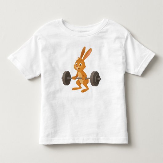 Funny hare kinder shirts (Voorkant)