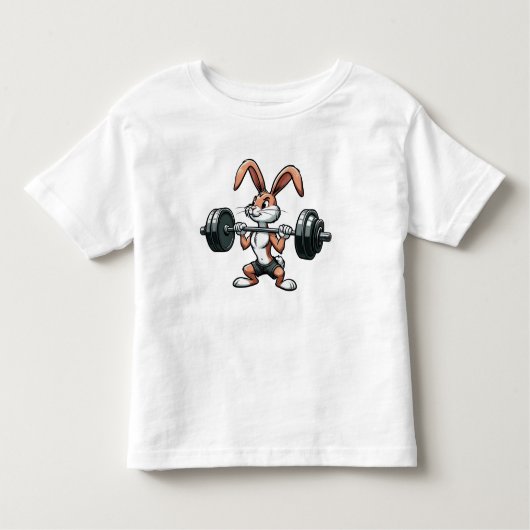 Funny hare kinder shirts (Voorkant)