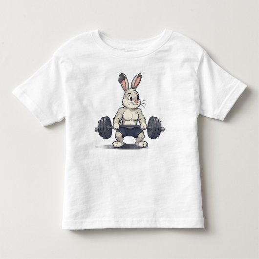 Funny hare kinder shirts (Voorkant)