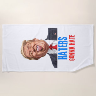 Funny Haters gaan een hekel hebben aan het citeren Strandlaken