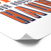 Funny Haunted House Inspirerend Quote Halloween Poster (Hoek)