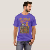 Funny Haunted Strawberry Festival Summerween Skele T-shirt (Voorkant volledig)
