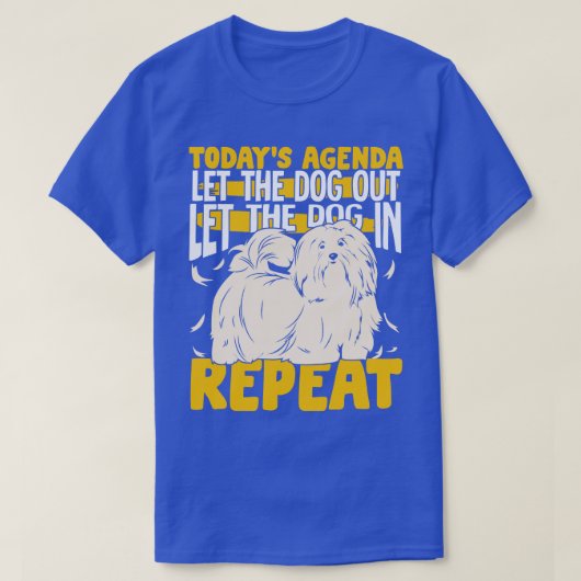 Funny Havanese Dog Dierenvriend Gift T-shirt (Design voorkant)