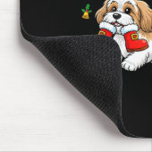 Funny Havanese Santa Claus Boots Christmas Womens Muismat (Hoek)