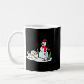 Funny Havanese Snowman Christmas Tree Xmas Womens  Koffiemok (Links)