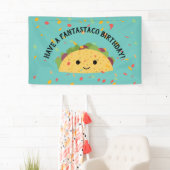 Funny have a Fantastaco Birthday Cute Kawaii Taco Spandoek (Insitu)