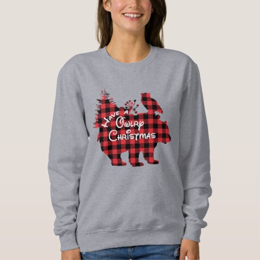 Funny have Owlry kerst Ugly KerstSweater Trui (Voorkant)