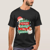 Funny Have Yourself A Smutty Little Christmas Book T-shirt (Voorkant)