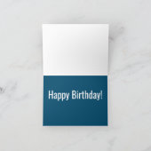 Funny Hay Happy Birthday Kaart (Binnen)